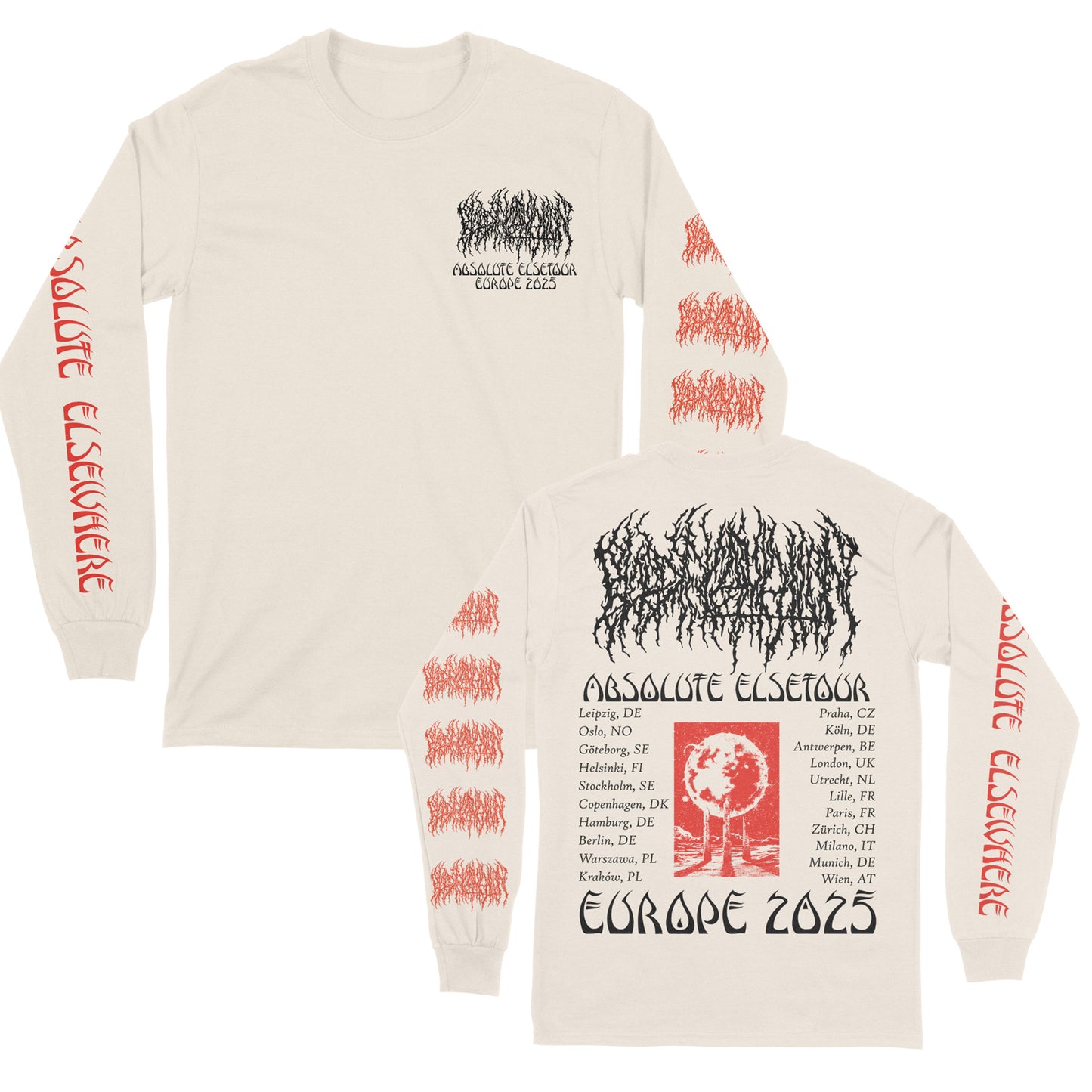 Blood Incantation (Absolute Elsetour 2025) Longsleeve
