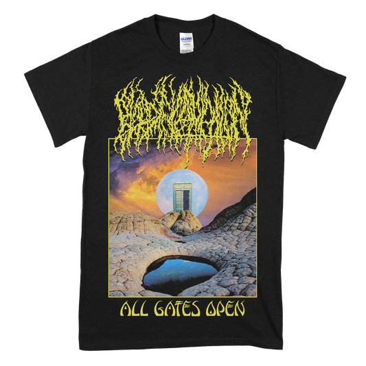 All Gates Open Album Cover Black | T-Shirt